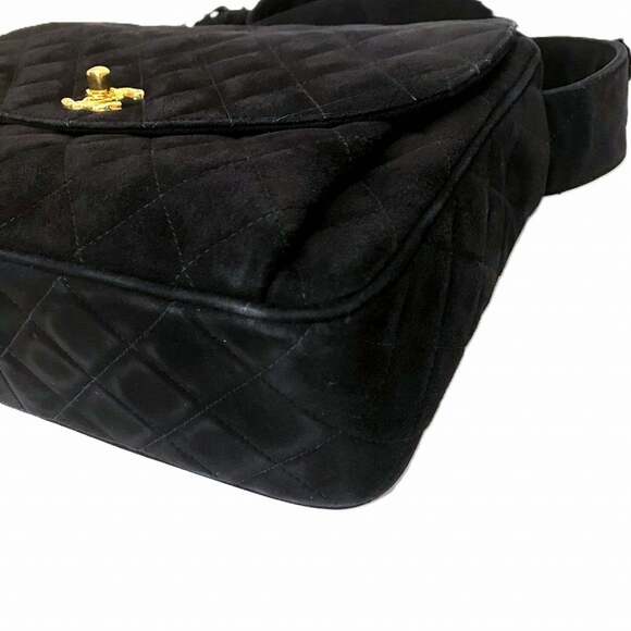 Chanel Matelassé Suede Shoulder Bag - Free Shipping - Picture 8 of 10